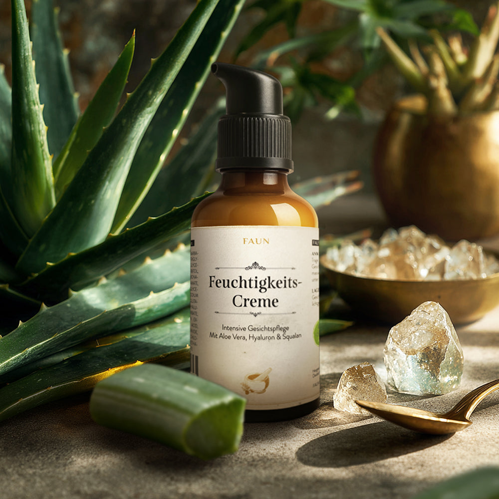 Hydro-Feuchtigkeitscreme mit Bio-Aloe Vera, 2-fach Hyaluron & Kaktusfeige