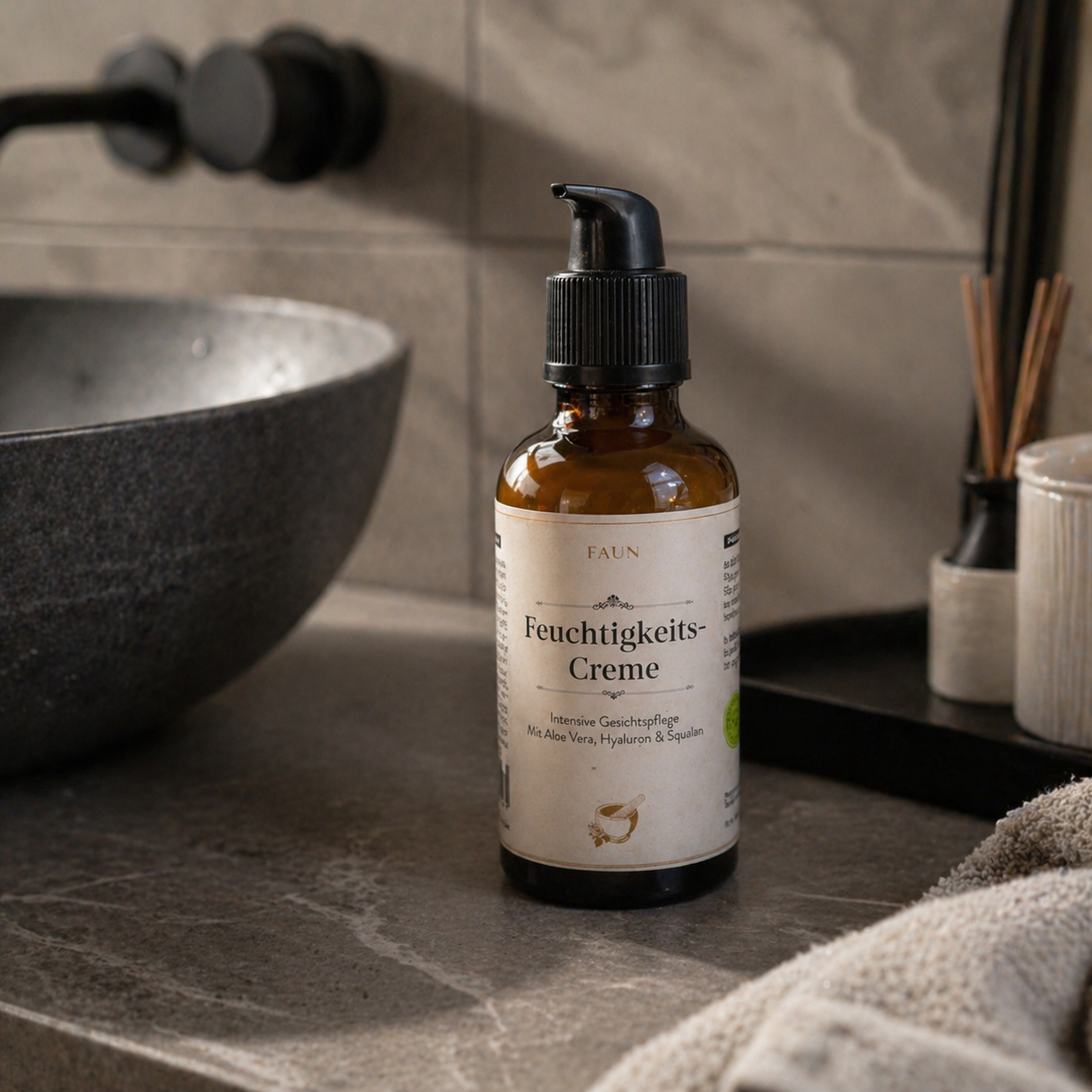 Hydro-Feuchtigkeitscreme mit Bio-Aloe Vera, 2-fach Hyaluron & Kaktusfeige