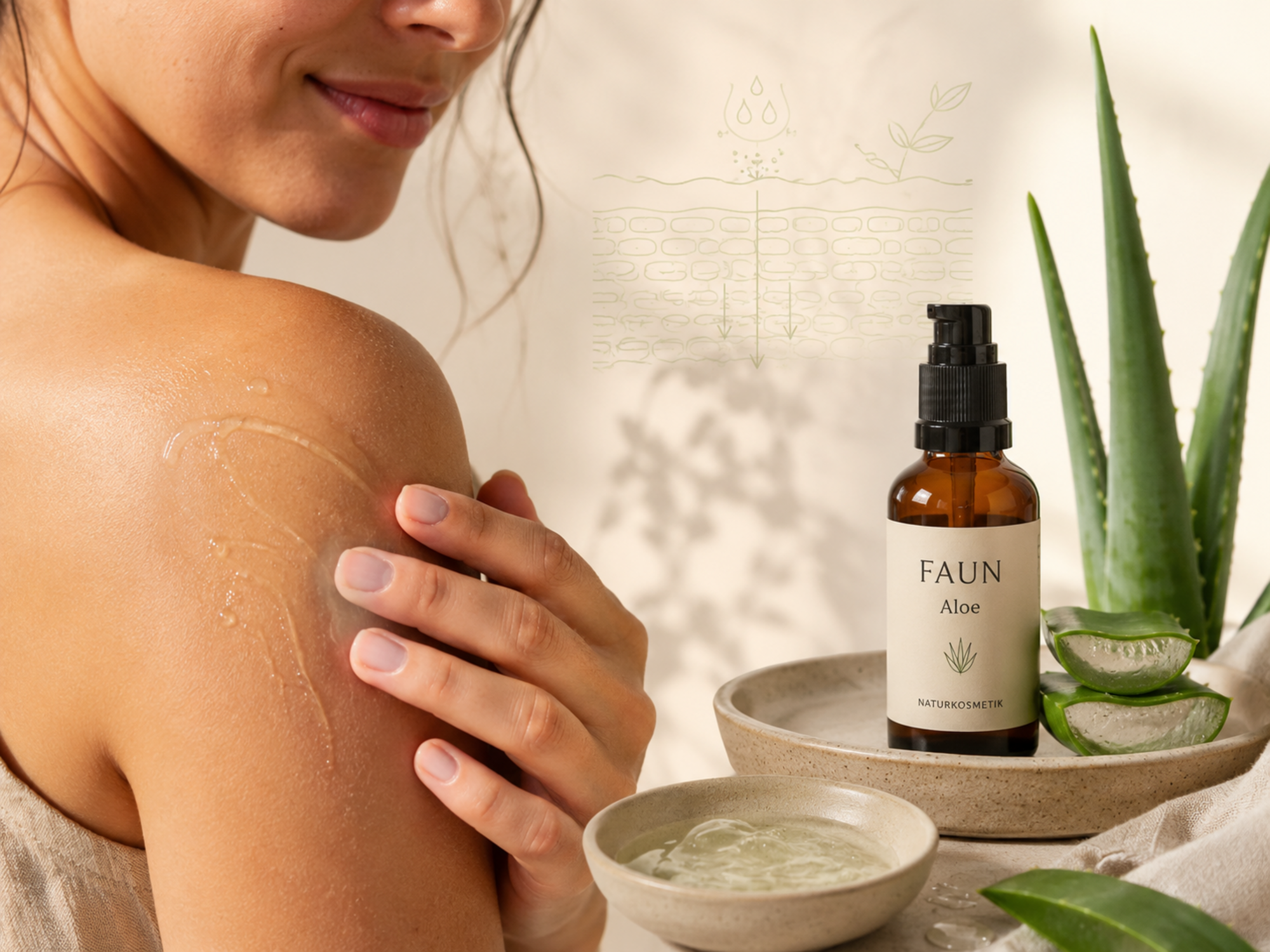 Aloe Vera After Sun Pflege