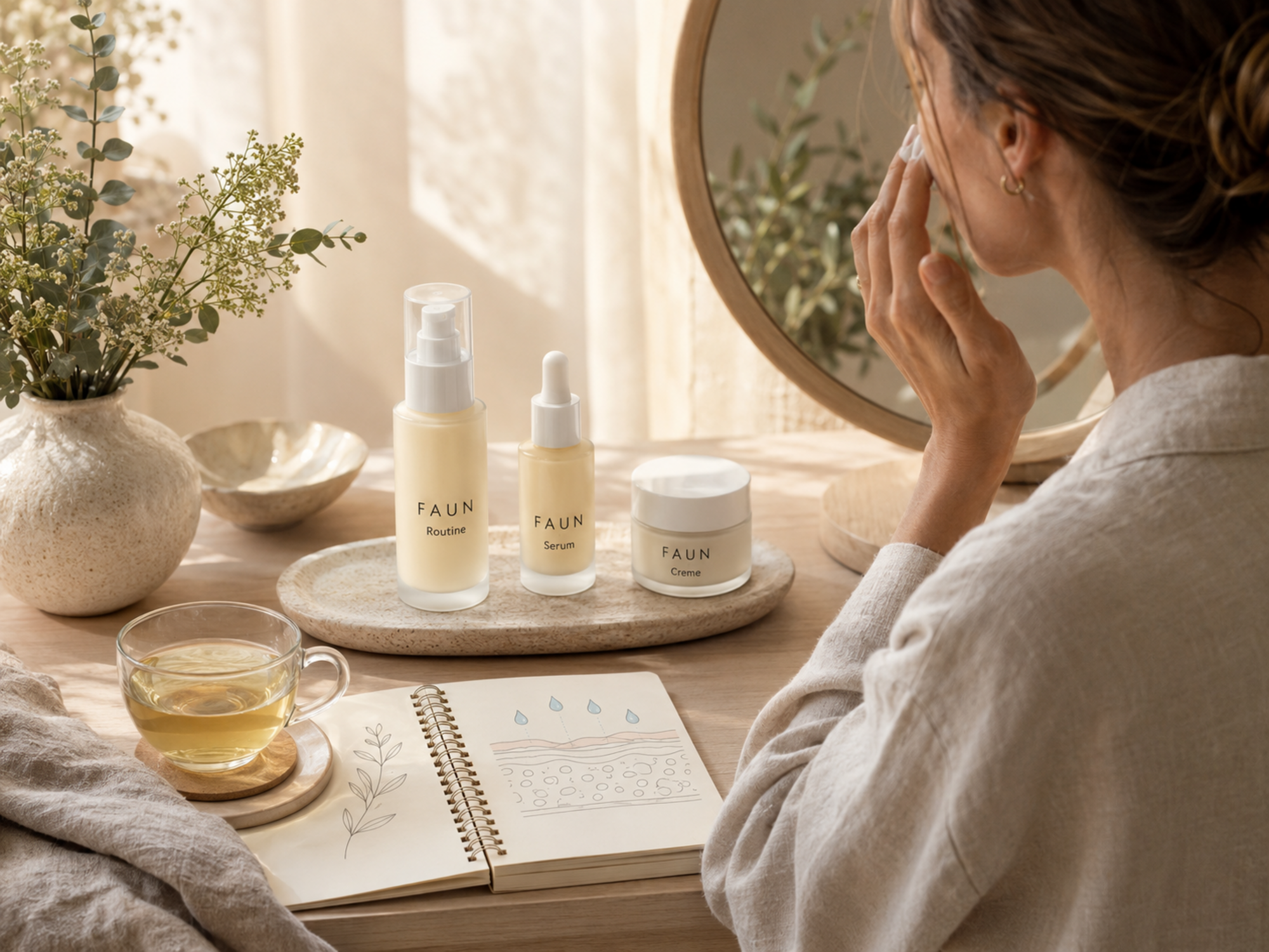 Skincare Ritual und Selfcare
