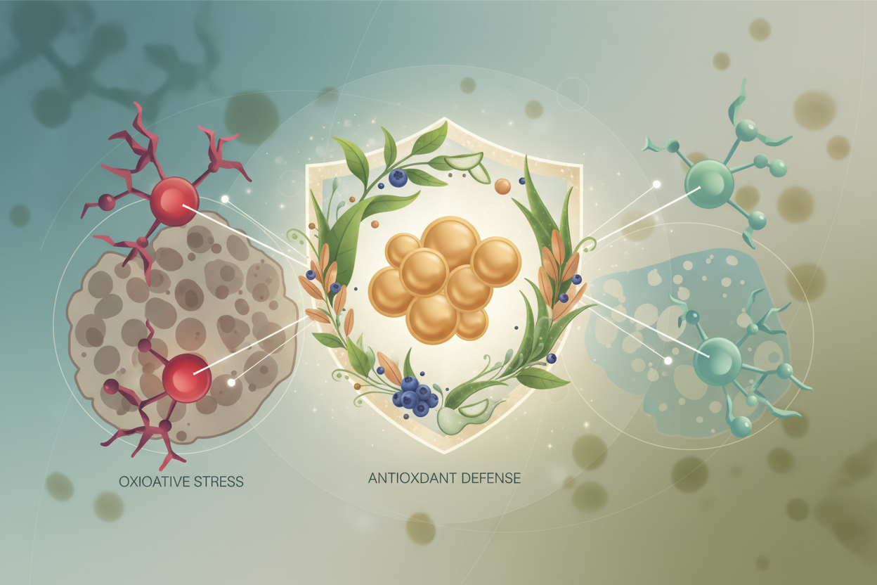 Oxidativer Stress und Haut: Warum Antioxidantien in der Naturkosmetik keine Modeerscheinung sind
