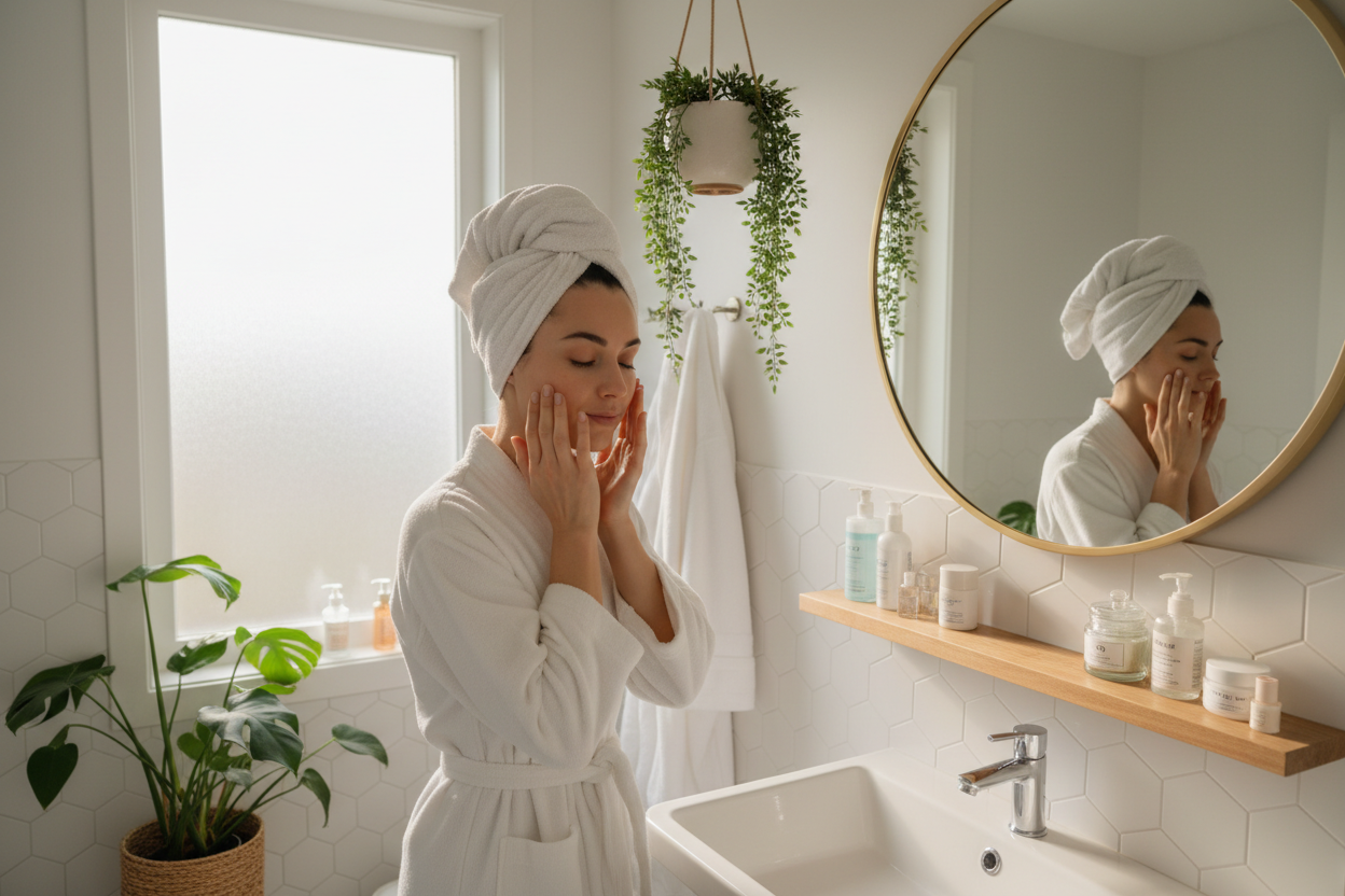 Weniger ist mehr: Warum eine 3-Schritt-Routine deiner Haut mehr bringt als 10 Produkte