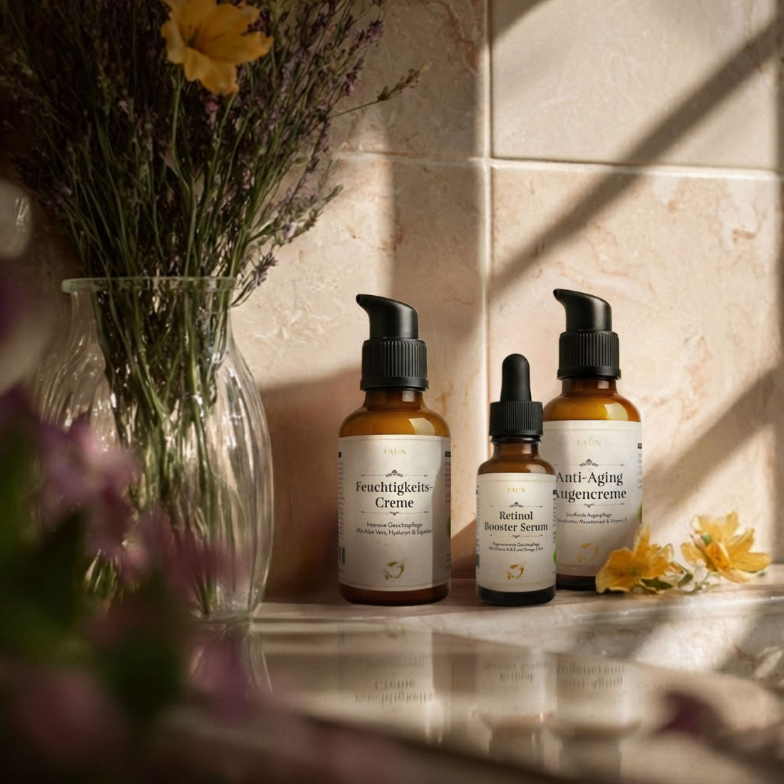 3er-Set: Abendharmonie -  Regeneration und Pflege für die Nacht