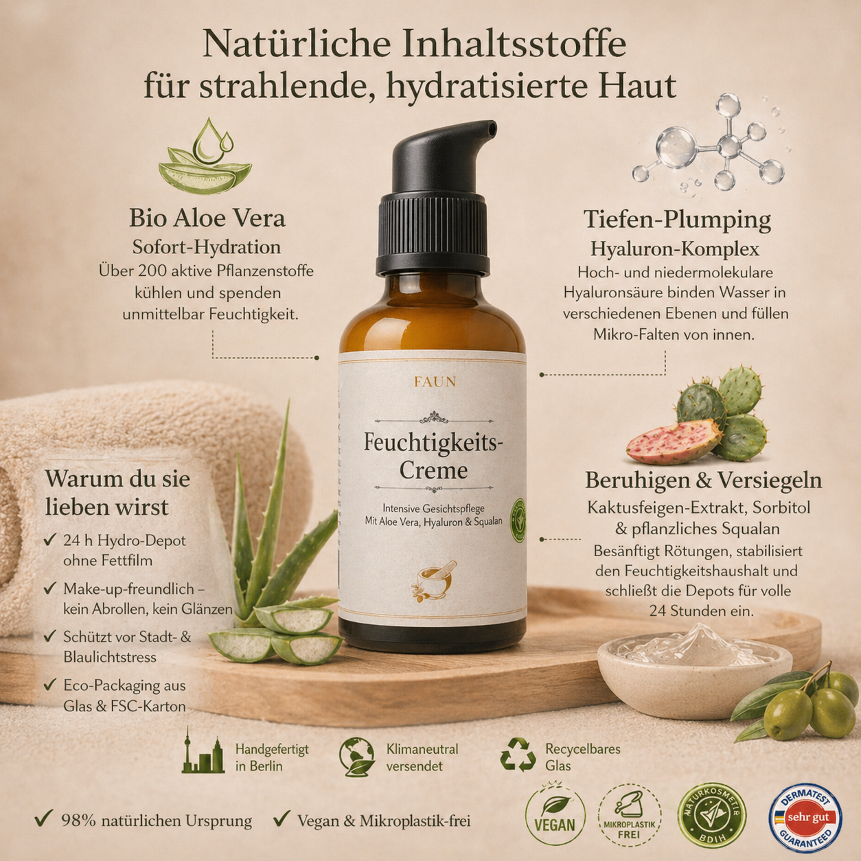 4er-Set: Tiefenpflege Ritual – Für glattere, durchfeuchtete und ebenmäßige Haut