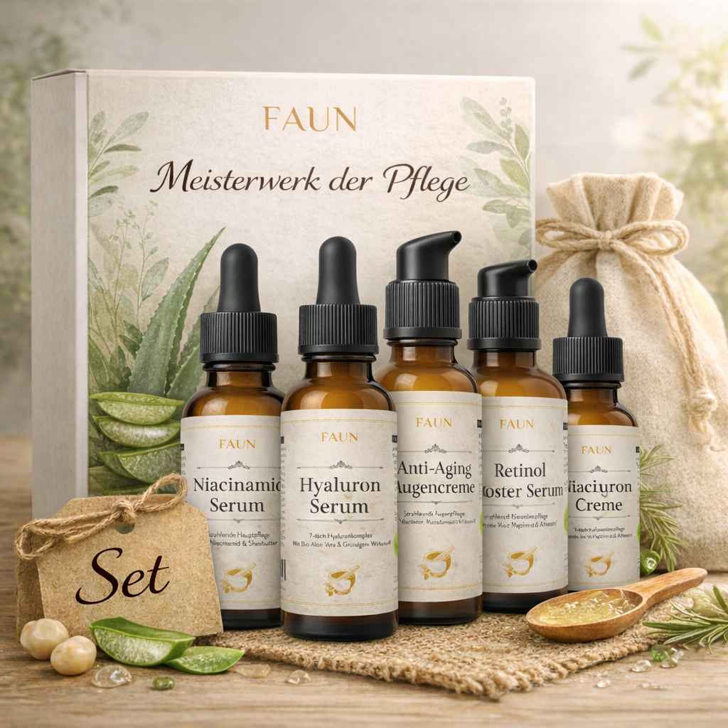 5er-Set: Meisterwerk der Pflege - Komplettpflege für sichtbar gesunde, glatte und strahlende Haut